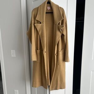 Show Me Your MuMu Long Camel Sweater, Size XL